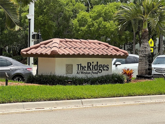 4375 Foxtail Ln, Weston, FL 33331 - view of community sign