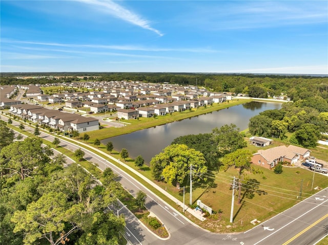 172 S Zuni Rd, Saint Cloud, FL 34771 - aerial perspective of suburban area with a large body of water