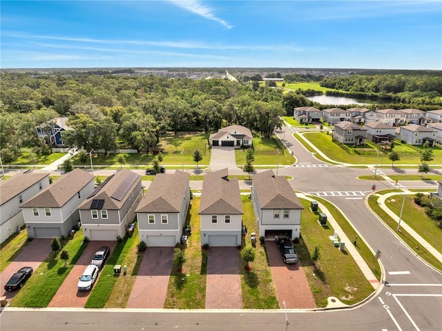 172 S Zuni Rd, Saint Cloud, FL 34771 - aerial perspective of suburban area with a large body of water