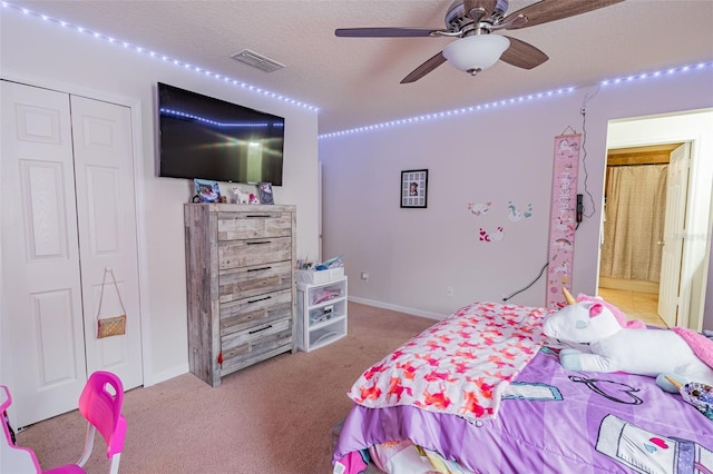 1639 Balsam Willow Trl, Orlando, FL 32825 - bedroom with carpet flooring and a closet