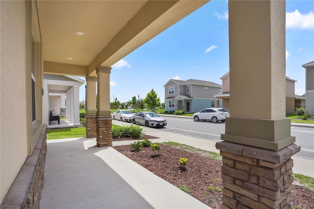 6449 Sprucepine Ln, Saint Cloud, FL 34771 - porch featuring a residential view