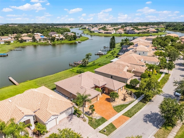 3533 Somerset Cir, Kissimmee, FL 34746 - aerial perspective of suburban area featuring a nearby body of water