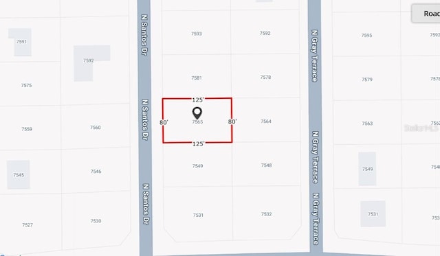 7565 N Santos Dr, Citrus Springs, FL 34434