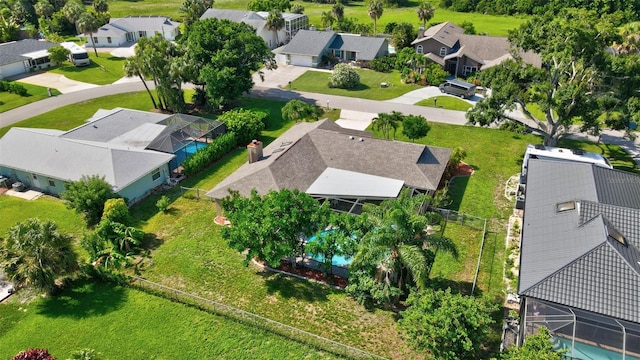 2113 Lochmoor Cir, North Fort Myers, FL 33903 - aerial view of residential area