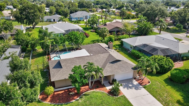 2113 Lochmoor Cir, North Fort Myers, FL 33903 - aerial view of residential area