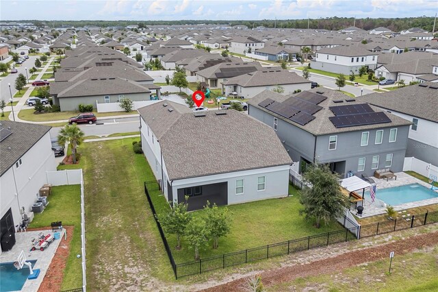 840 Livestock Loop, Saint Cloud, FL 34771 - aerial view of residential area with a pool