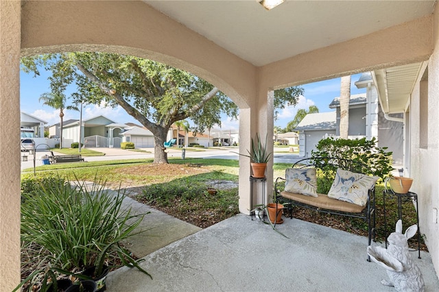 16602 Citrus Pkwy, Clermont, FL 34714 - view of patio featuring a residential view