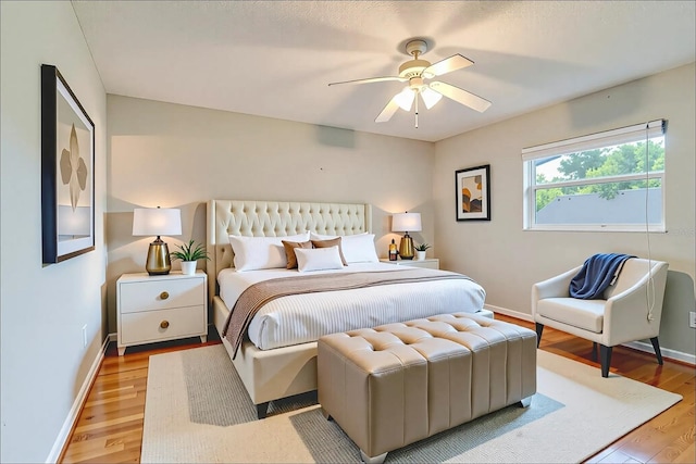 1073 Sadie Ln, Winter Garden, FL 34787 - bedroom featuring light wood-style floors and a ceiling fan