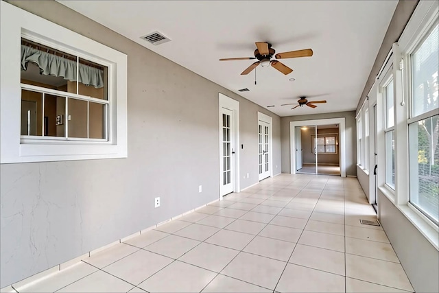 1073 Sadie Ln, Winter Garden, FL 34787 - unfurnished sunroom with french doors