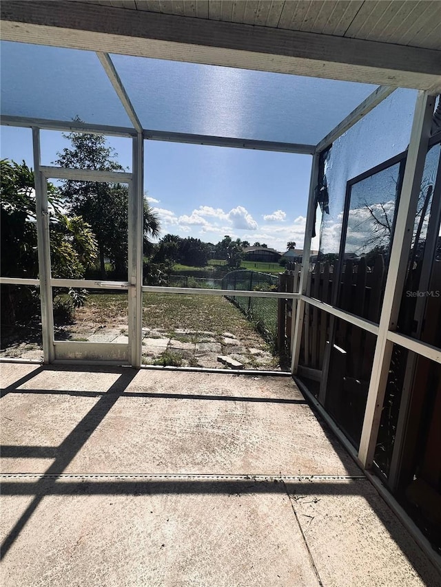 5265 Broken Arrow Dr, Kissimmee, FL 34746 - view of unfurnished sunroom