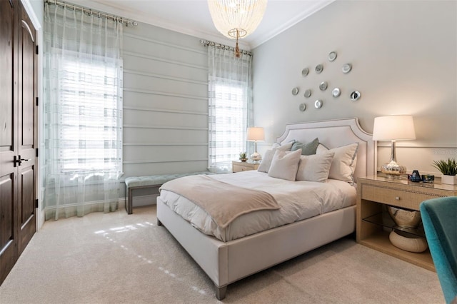 10143 Mattraw Pl, Golden Oak, FL 32836 - carpeted bedroom featuring ornamental molding
