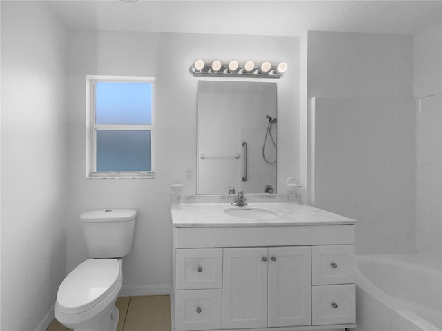 1877 Courtland Blvd, Deltona, FL 32738 - bathroom with vanity and tile patterned floors