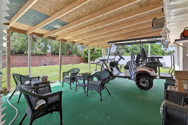5704 Bay Side Dr, Orlando, FL 32819 - view of fenced backyard
