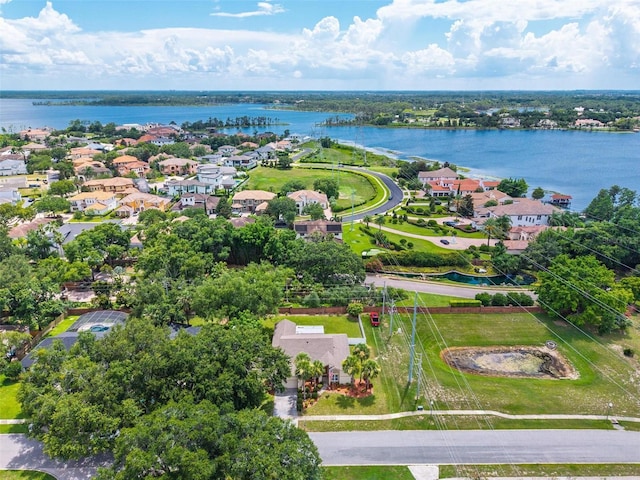 5704 Bay Side Dr, Orlando, FL 32819 - aerial view of residential area featuring a nearby body of water