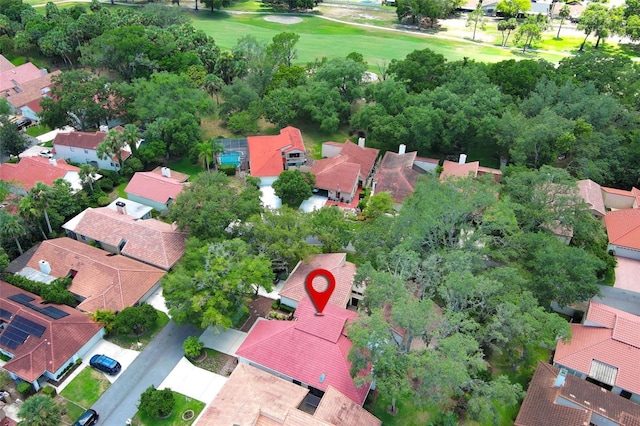 1121 Winged Foot Cir, Winter Springs, FL 32708 - aerial view of residential area with a golf course