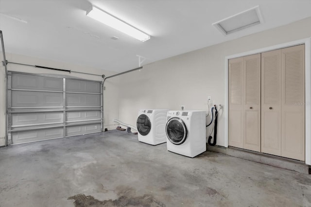 14402 SW 34th Terrace Rd, Ocala, FL 34473 - garage with washer and clothes dryer