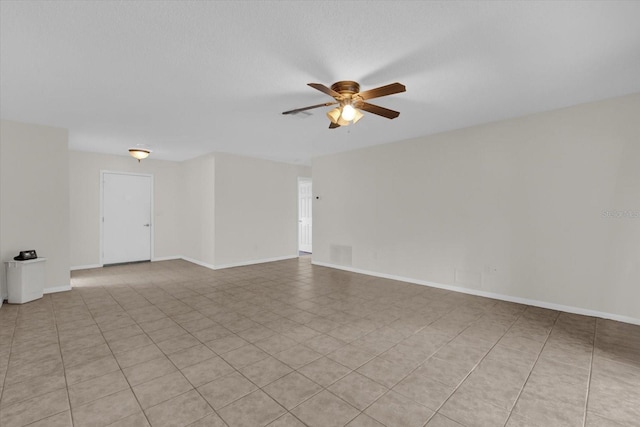 14402 SW 34th Terrace Rd, Ocala, FL 34473 - empty room featuring ceiling fan and baseboards