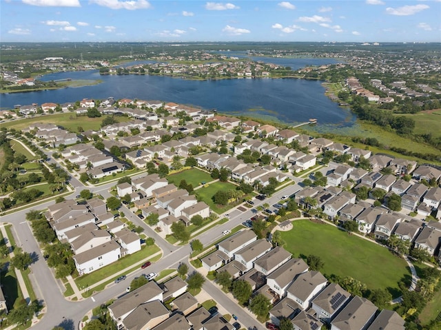 15019 Valverse Aly, Winter Garden, FL 34787 - aerial view of property's location with a nearby body of water and nearby suburban area