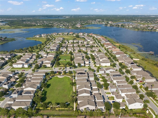 15019 Valverse Aly, Winter Garden, FL 34787 - aerial overview of property's location with nearby suburban area and a nearby body of water