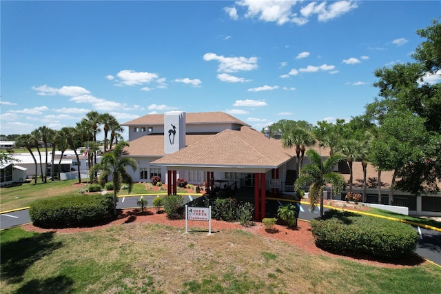 1115 Deer Creek Blvd, Davenport, FL 33837 - rear view of property featuring a yard and stucco siding
