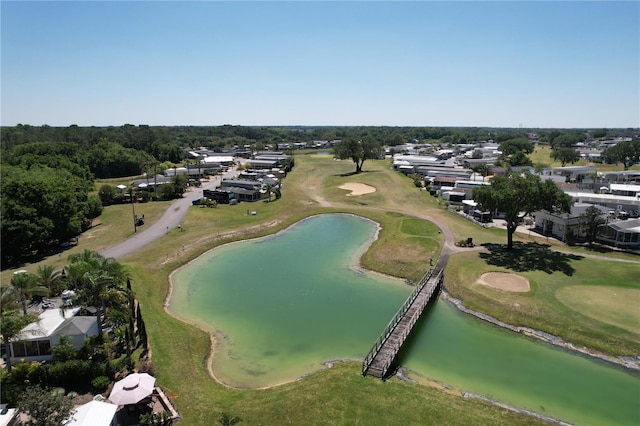 1115 Deer Creek Blvd, Davenport, FL 33837 - aerial view of property and surrounding area with a nearby body of water and nearby suburban area