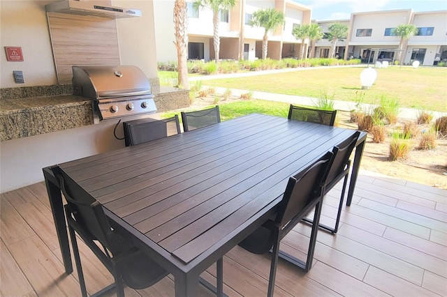 7478 Brooklyn Dr, Kissimmee, FL 34747 - view of patio with outdoor dining area and area for grilling
