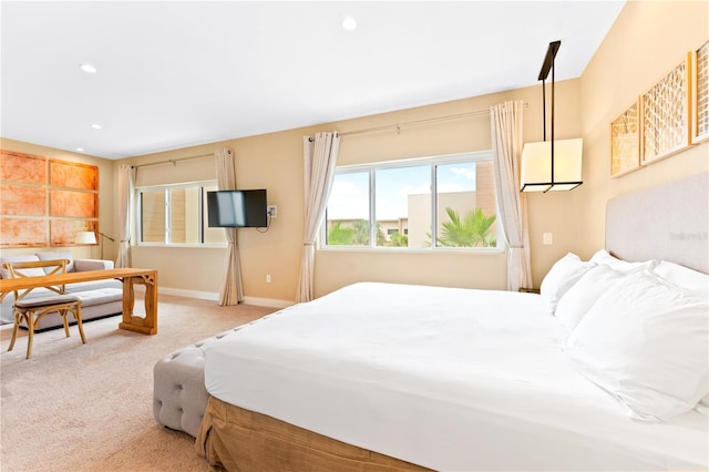 7478 Brooklyn Dr, Kissimmee, FL 34747 - carpeted bedroom with baseboards and recessed lighting