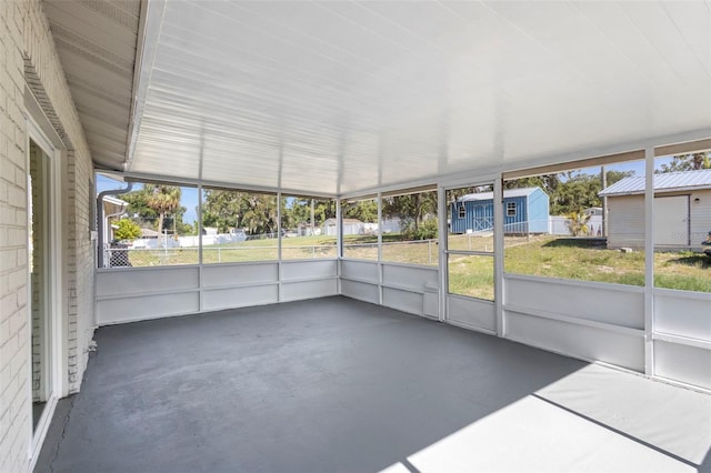 105 E Magnolia St, Davenport, FL 33837 - view of unfurnished sunroom