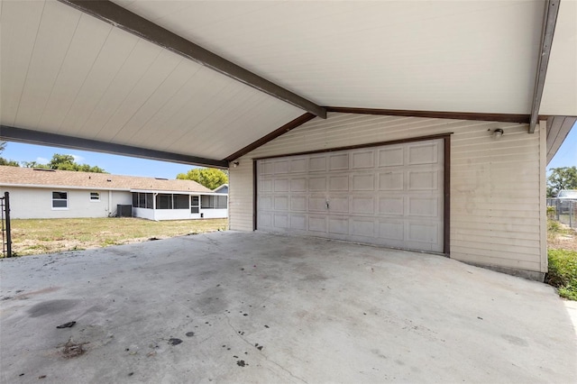 105 E Magnolia St, Davenport, FL 33837 - view of garage