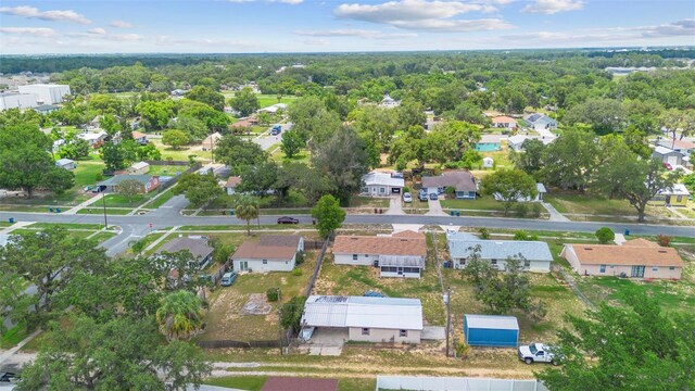 105 E Magnolia St, Davenport, FL 33837 - aerial view of property and surrounding area with nearby suburban area