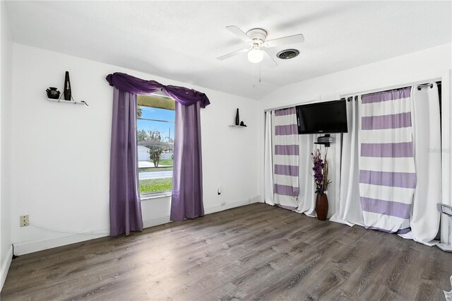 2908 Clear Way, Orlando, FL 32805 - spare room featuring dark wood finished floors and ceiling fan
