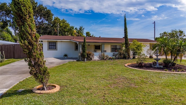 1105 Arrowsmith Ave, Orlando, FL 32809 - ranch-style house with stucco siding and concrete driveway