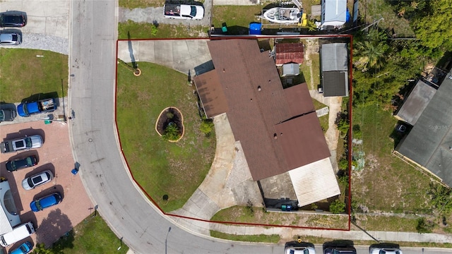 1105 Arrowsmith Ave, Orlando, FL 32809 - aerial view of property and surrounding area with property parcel outlined