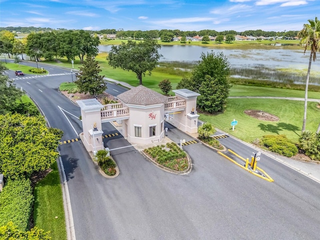 20542 Queen Alexandra Dr, Leesburg, FL 34748 - drone / aerial view of a nearby body of water and a golf course