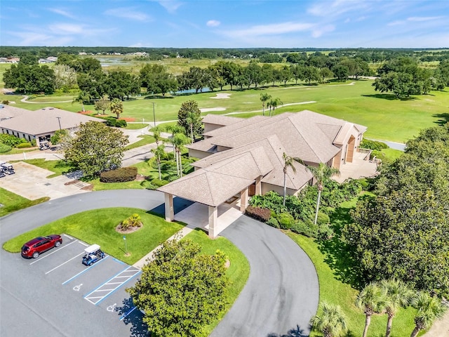 20542 Queen Alexandra Dr, Leesburg, FL 34748 - aerial view of a golf club and a tree filled landscape
