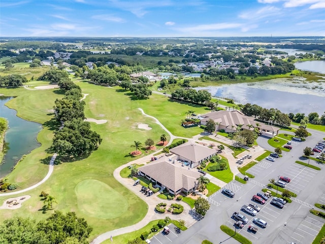 20542 Queen Alexandra Dr, Leesburg, FL 34748 - bird's eye view of a large body of water and a golf club