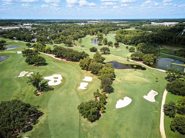 1769 Turnberry Ter, Orlando, FL 32804 - aerial view of property's location featuring a large body of water and a golf club