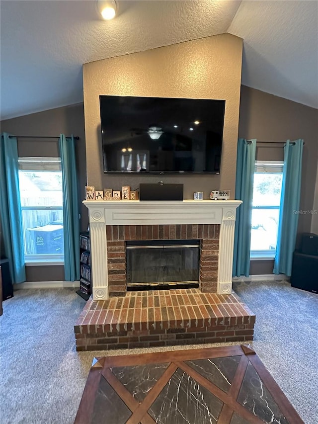1140 Odoniel Loop S, Lakeland, FL 33809 - detailed view of carpet floors and a fireplace