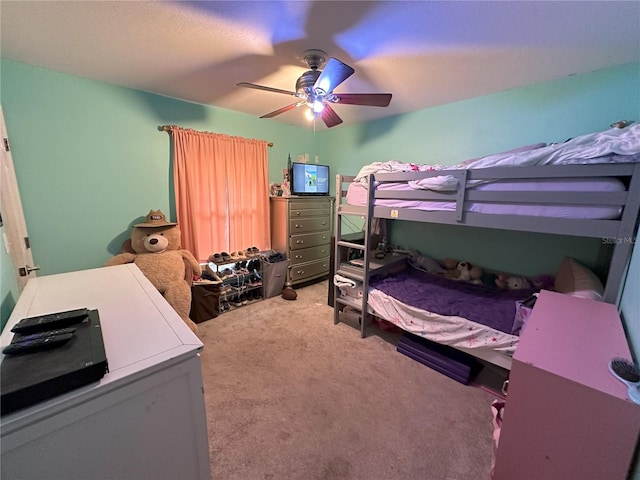 1140 Odoniel Loop S, Lakeland, FL 33809 - carpeted bedroom featuring ceiling fan