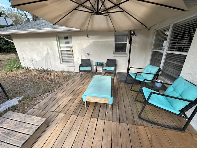 1140 Odoniel Loop S, Lakeland, FL 33809 - view of wooden deck