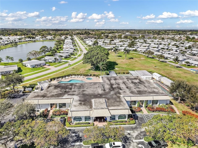 1501 SW 18th Dr, Boynton Beach, FL 33426 - aerial view of residential area with a nearby body of water