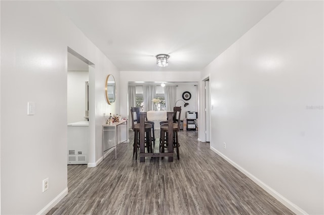 1501 SW 18th Dr, Boynton Beach, FL 33426 - dining area featuring wood finished floors and baseboards