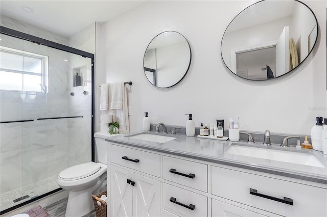 1501 SW 18th Dr, Boynton Beach, FL 33426 - full bath featuring double vanity and a stall shower