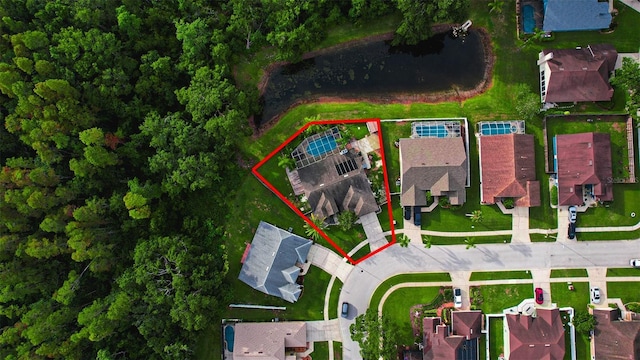 28707 Raleigh Pl, Wesley Chapel, FL 33545 - view of property location with property parcel outlined