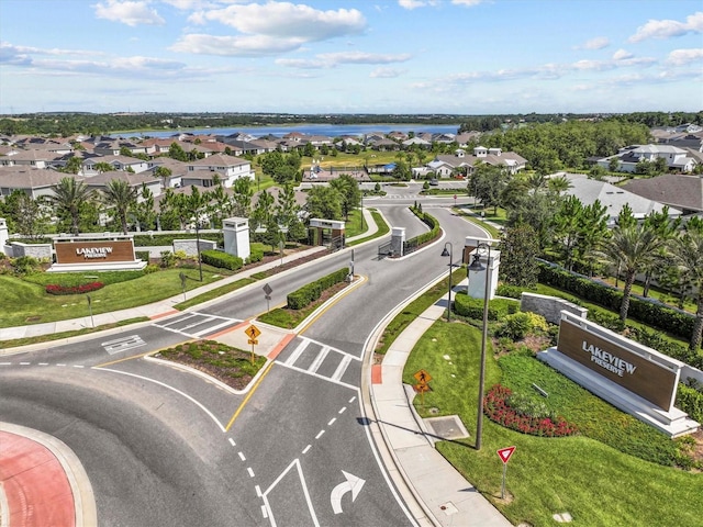 3179 Sailing Pier Ave, Winter Garden, FL 34787 - aerial view of residential area featuring a nearby body of water