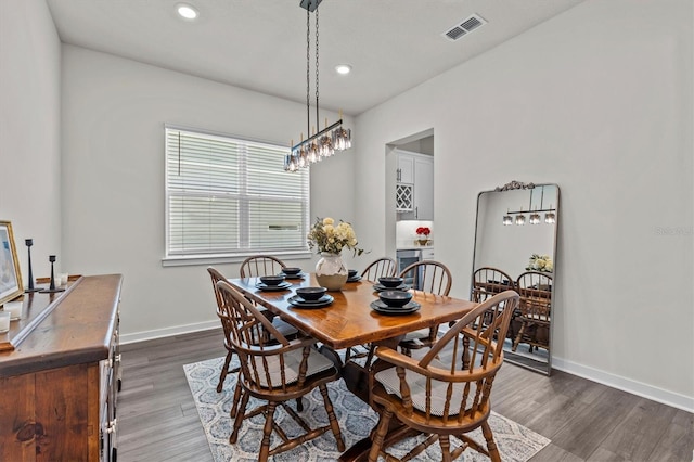 3179 Sailing Pier Ave, Winter Garden, FL 34787 - dining area featuring recessed lighting and dark wood-style flooring