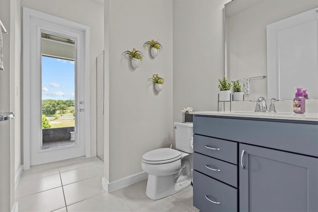 3179 Sailing Pier Ave, Winter Garden, FL 34787 - bathroom with vanity and tile patterned flooring