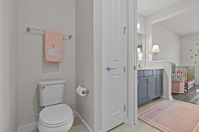 3179 Sailing Pier Ave, Winter Garden, FL 34787 - bathroom with vanity and baseboards