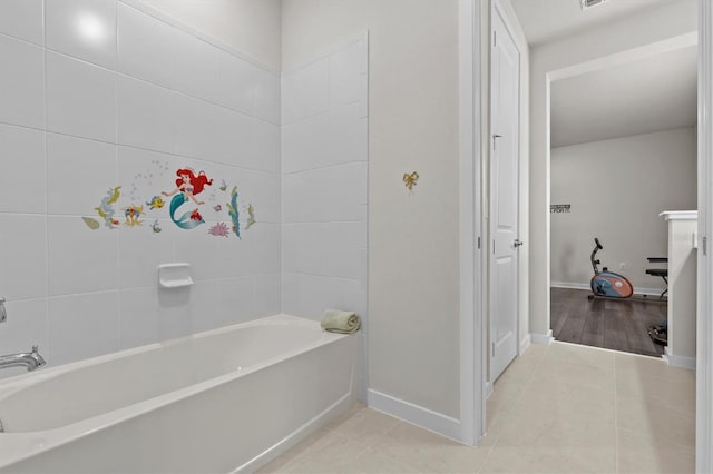 3179 Sailing Pier Ave, Winter Garden, FL 34787 - full bath featuring tile patterned floors and baseboards