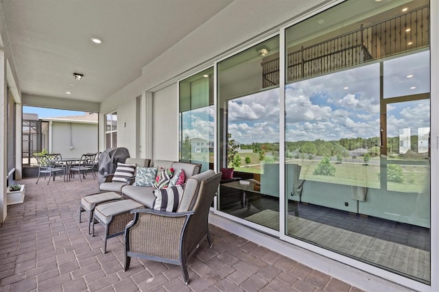 3179 Sailing Pier Ave, Winter Garden, FL 34787 - view of patio with an outdoor living space and outdoor dining space